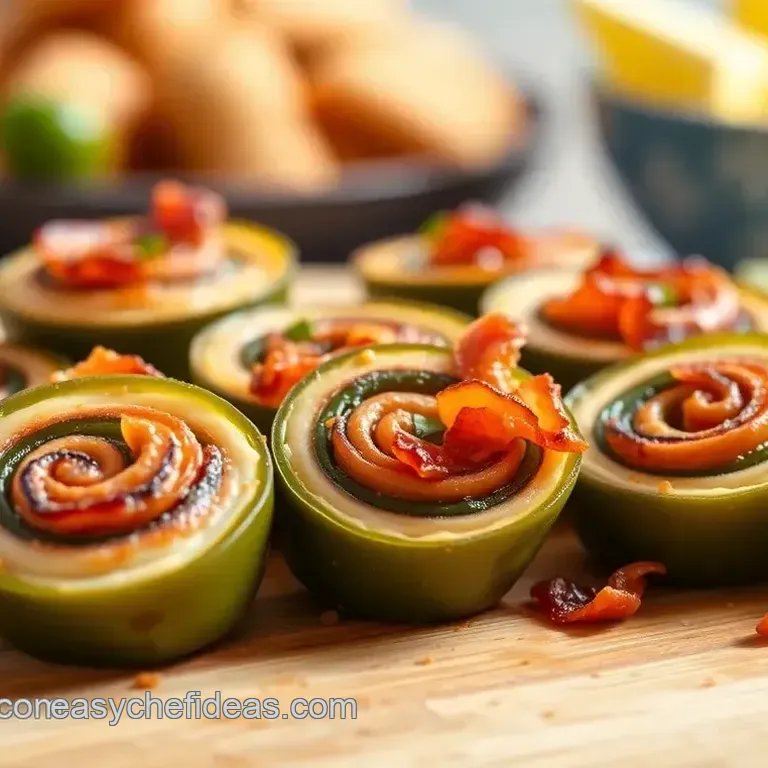 No Bake Jalape&ntilde;o Pinwheels with Bacon