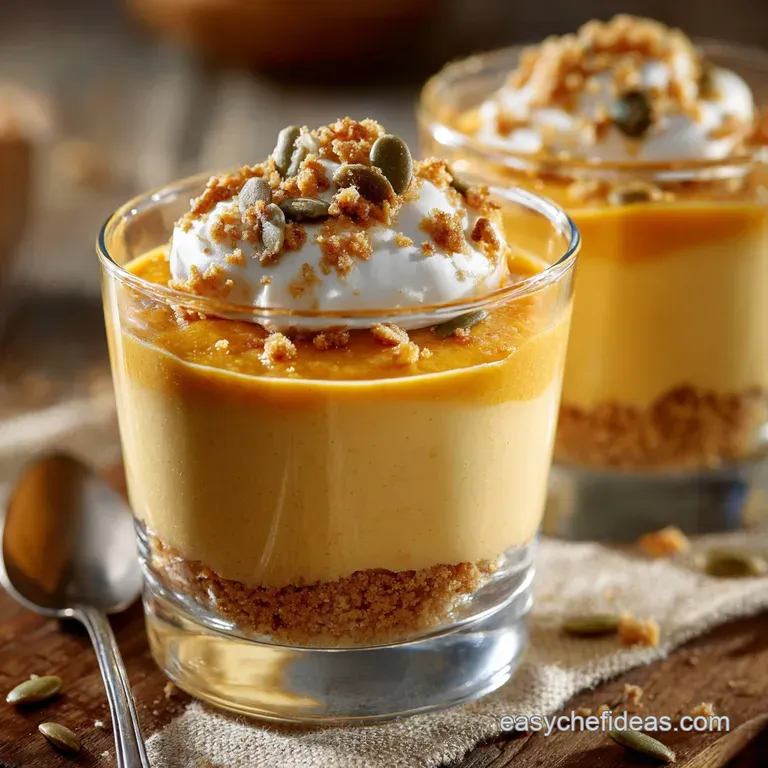 Pumpkin Cheesecake Shooters: Elegant No-Bake Dessert Shooters