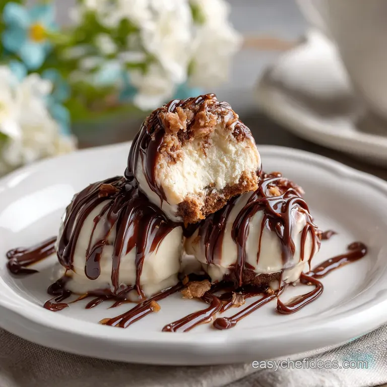 Chocolate Covered Cheesecake Bites The Easiest NoFuss Truffle Recipe