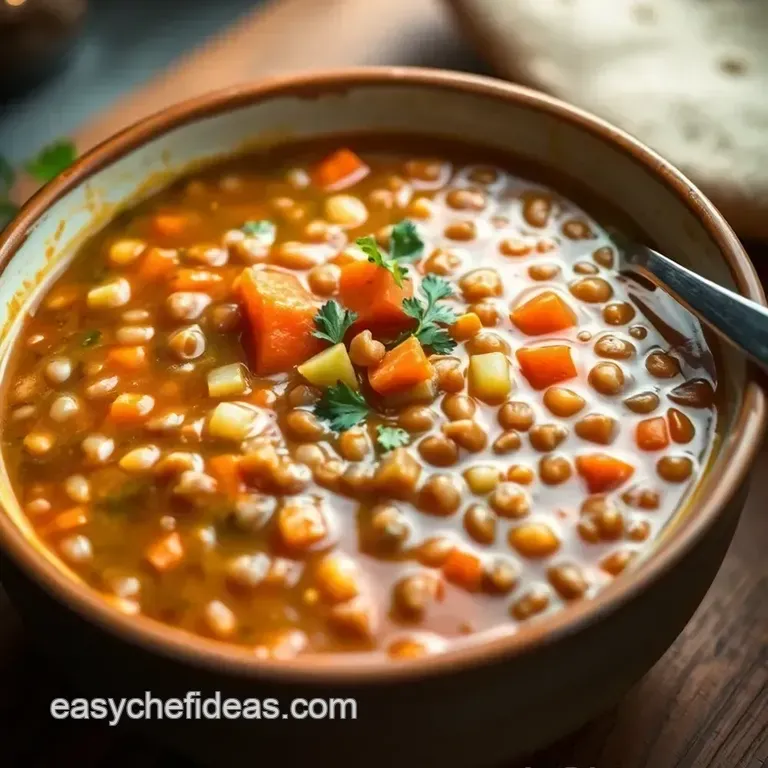 Nourishing Lentil Soup: a Hearty Hug in a Bowl presentation