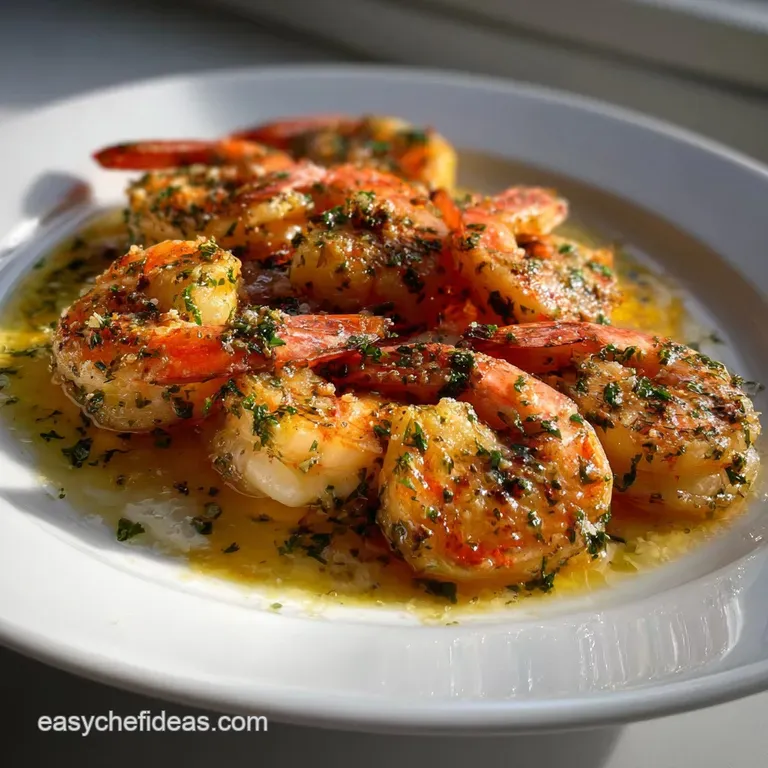 NYE Food Idea with Garlic Butter Shrimp