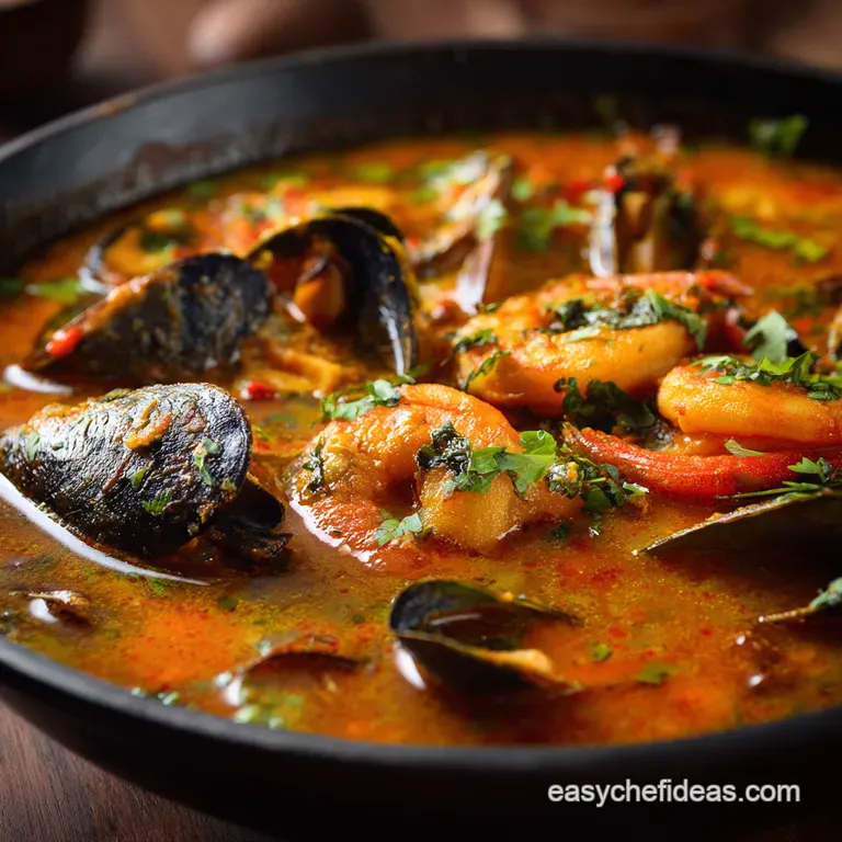 Ocean s Essence: Silky Homemade Seafood Stock presentation
