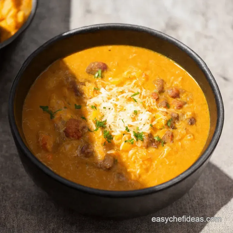 Oh My Cod Cheeseburger Soup Supreme