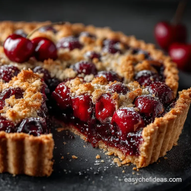 Grandmas Best The Truly OldFashioned Cherry Crumble Pie