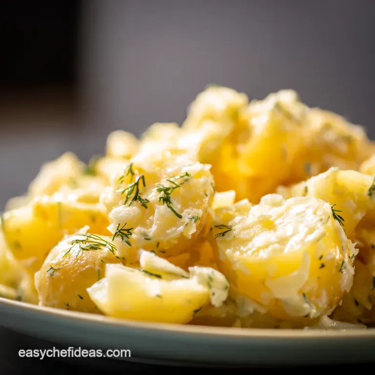 Omas Classic German Potato Salad Warm and Tangy