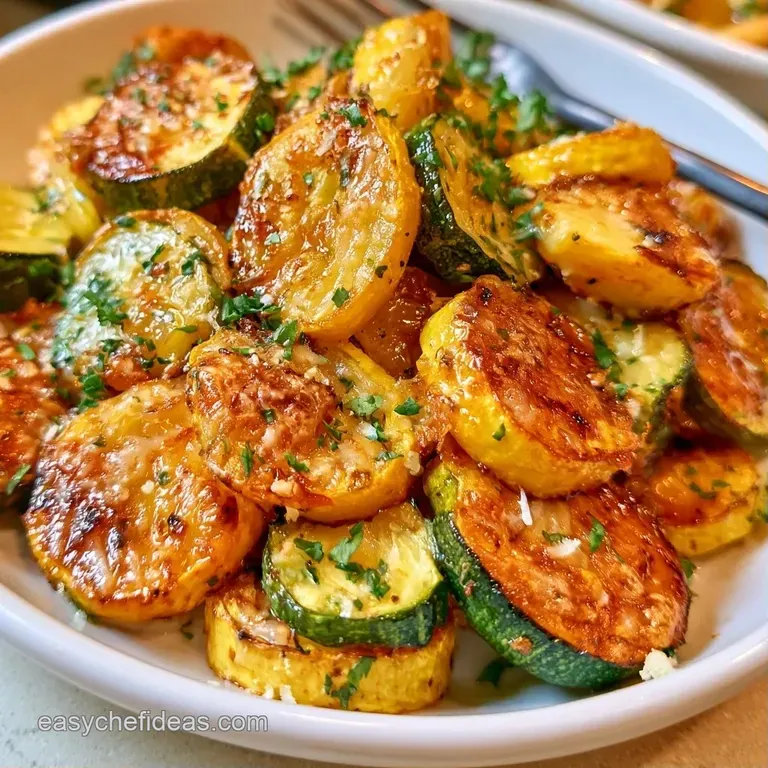 Charred orange squash cubes neatly arranged on a white platter with a sprig of fresh rosemary and cracked pepper.