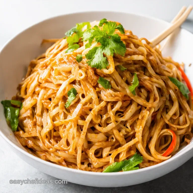 Pad Thai Perfection Authentic Flavors at Home