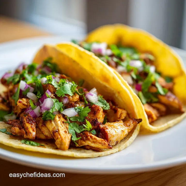 Chicken Tacos: Pan-Seared and Zesty