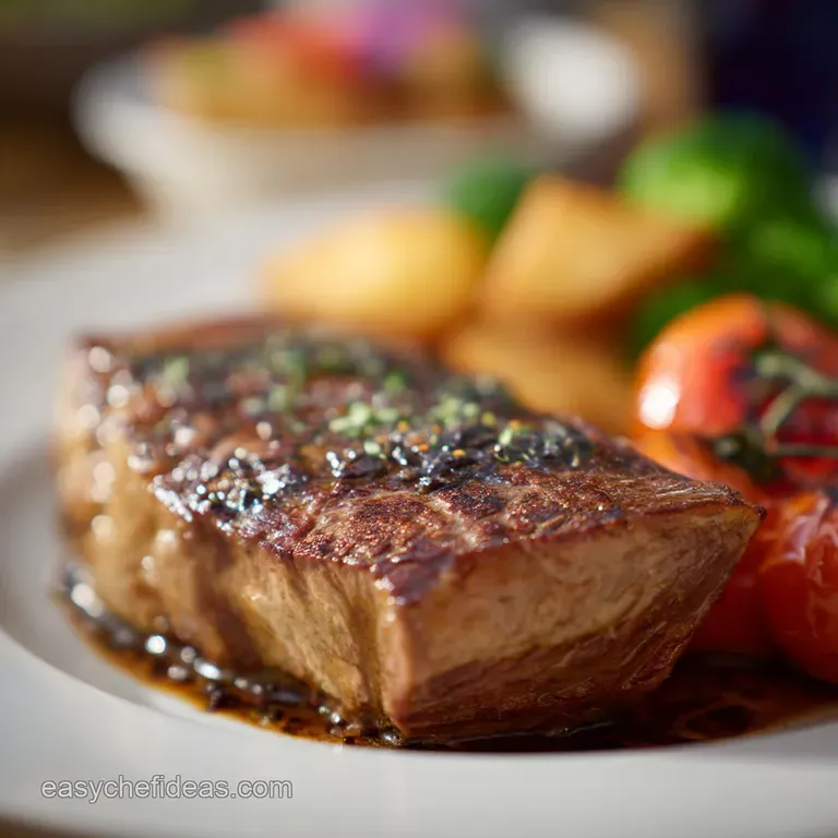 OvenCooked Steak: Pan-Seared Finish