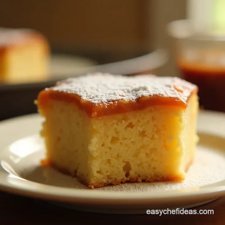 Paula Deens Dreamy Caramel Cake presentation