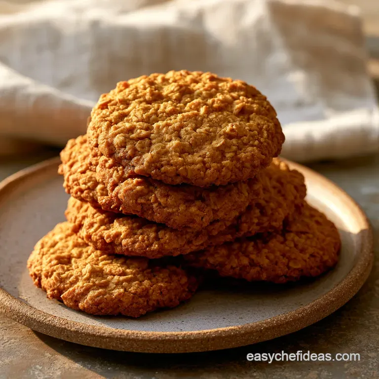 Soft, tan-colored cookies stacked on a white ceramic plate beside sliced bananas and a glass of chilled milk.