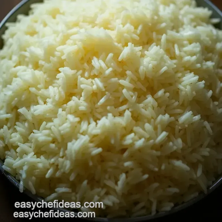 Perfectly Fluffy Basmati Rice presentation