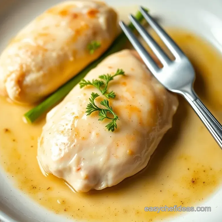 Perfectly Poached Chicken: Juicy Tender Every Time presentation