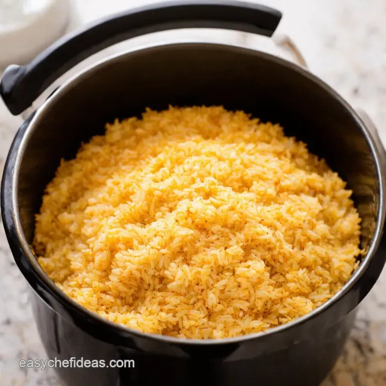 Perfectly Potcooked Rice Every Grain Separate and Fluffy presentation