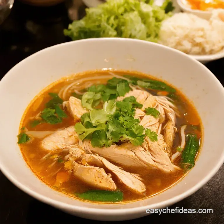 Phonominal Chicken Pho a Bowl of Homemade Happiness presentation