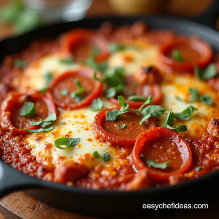 Pizza Night Rescue Easy Cheesy Pizza Casserole for Family Fun presentation