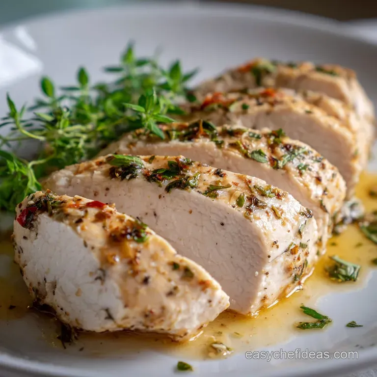 Boiled Chicken Breast: The Perfectly Poached Method