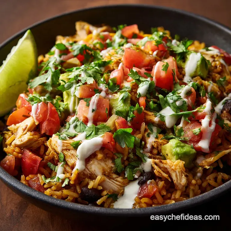 Chicken Taco Poblano Rice Bowls Smoky Satisfying Weeknight Dinner