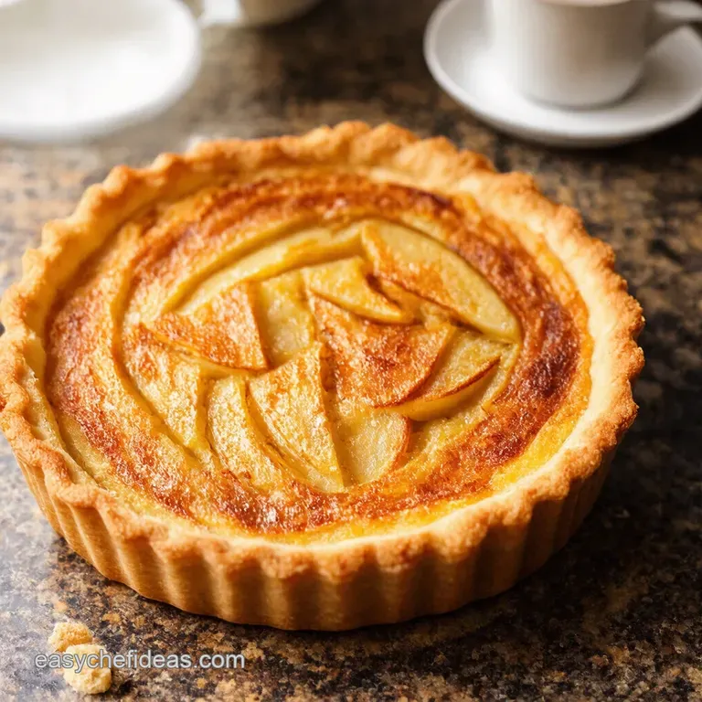 Pommes Anna the Perfect Potato Tart presentation