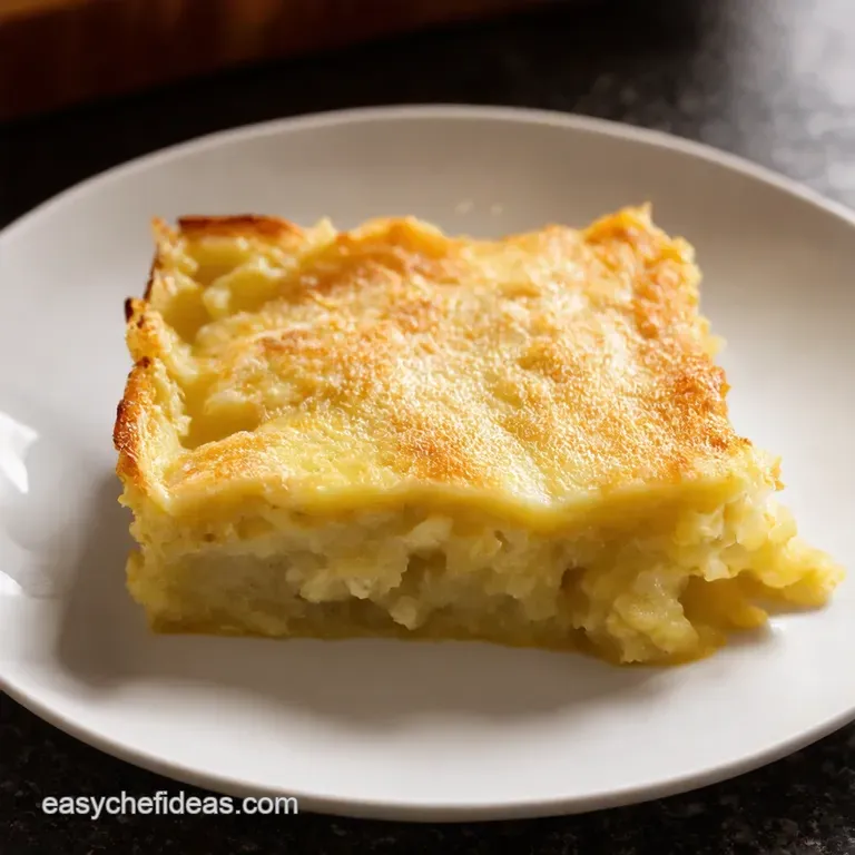 Potato Gratin Dauphinois with a Hint of Nutmeg presentation
