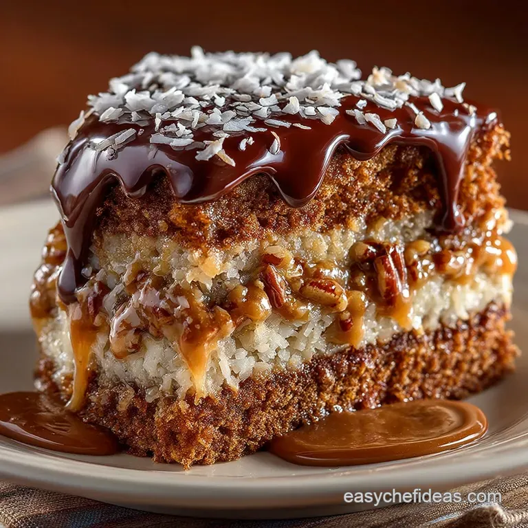 The Proper German Chocolate Cake A TimeHonoured CoconutPecan Classic