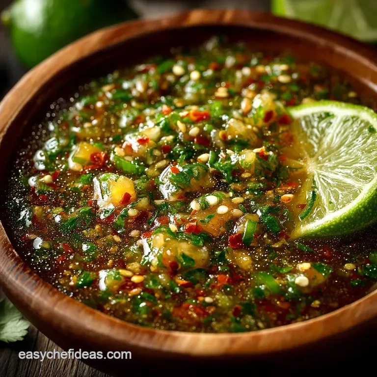 The Essential Proper Job Roasted Tomatillo Salsa Verde presentation