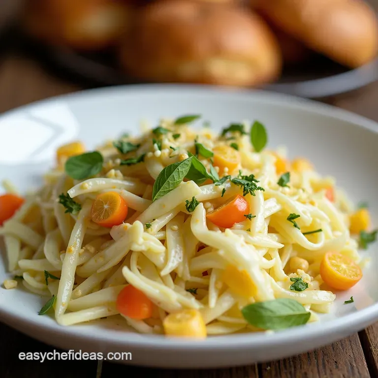 The Proper Ploughmans Slaw Crisp Cabbage with a Zesty Tangy Cream Dressing