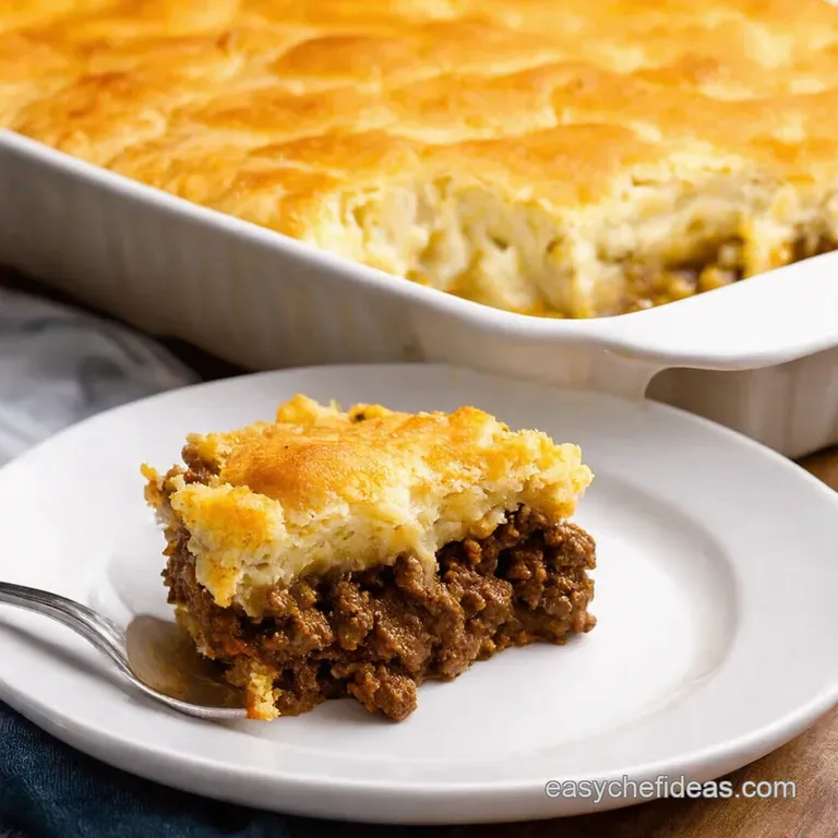 Proper Shepherds Pie with Cheddar Mash presentation