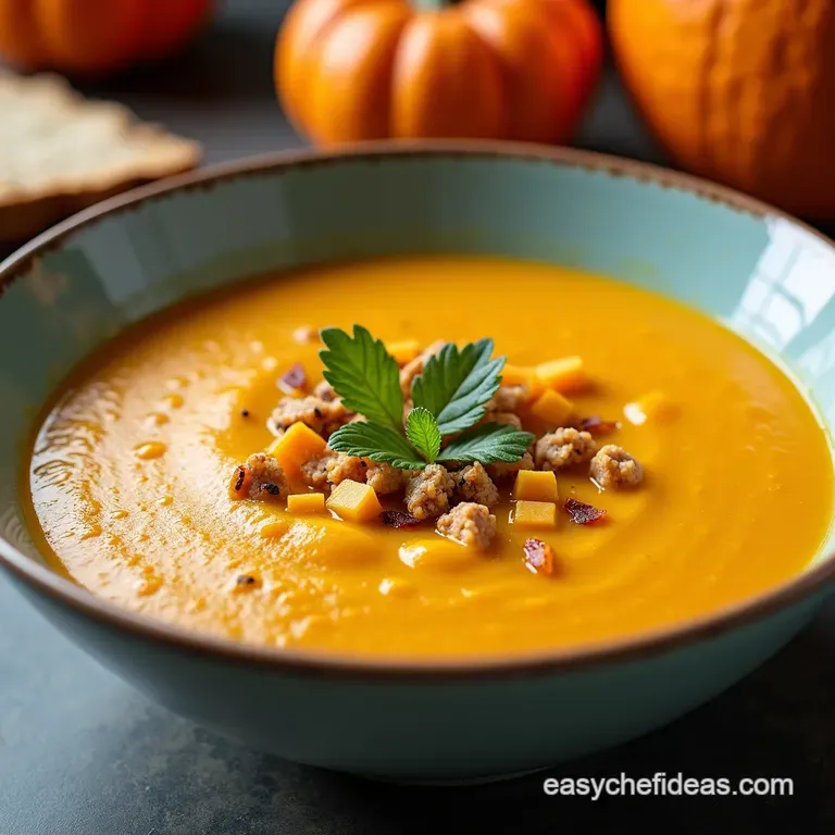 PumpedUp Pumpkin HighProtein Butternut Squash Soup