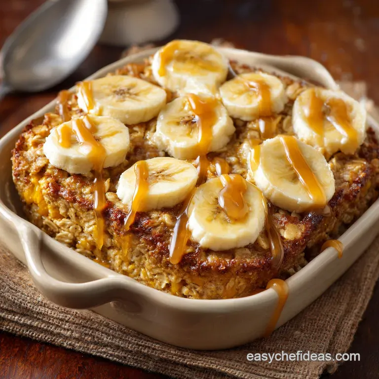Baked Oatmeal with Pumpkin and Bananas: the Ultimate Healthy Autumn Breakfast presentation