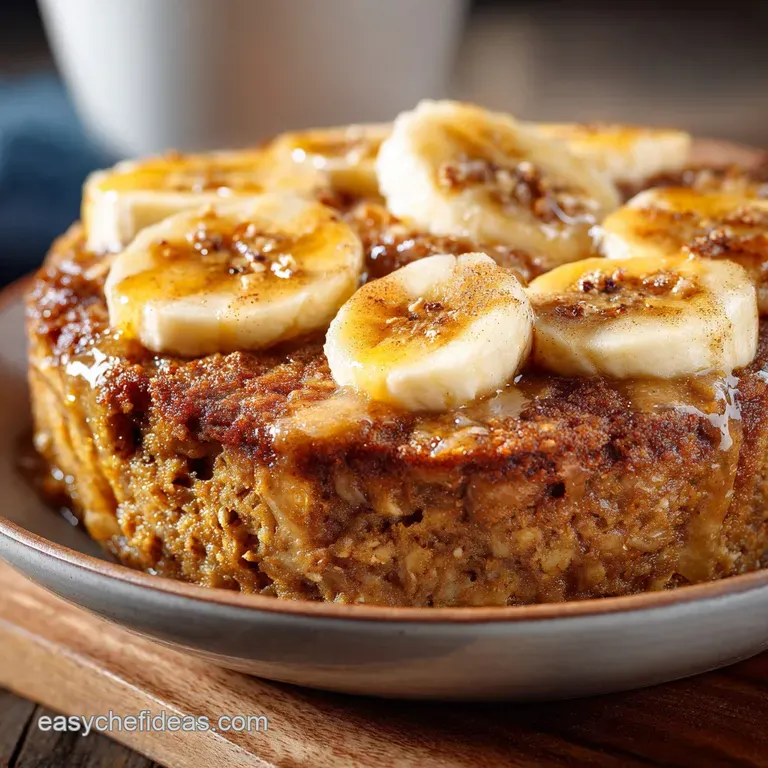 Baked Oatmeal with Pumpkin and Bananas: The Ultimate Healthy Autumn Breakfast