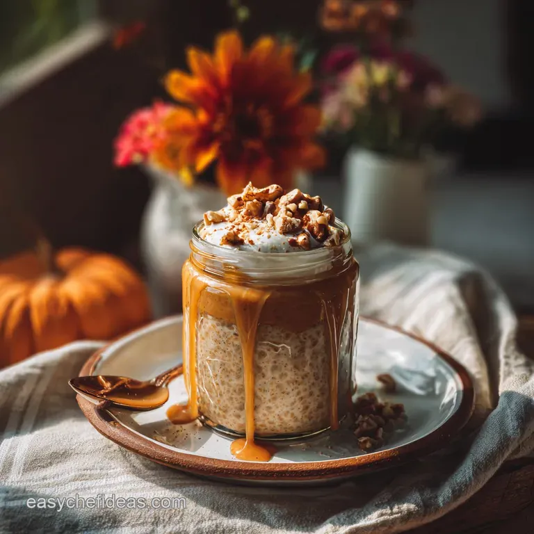 Velvety Pumpkin Overnight Oats Recipe