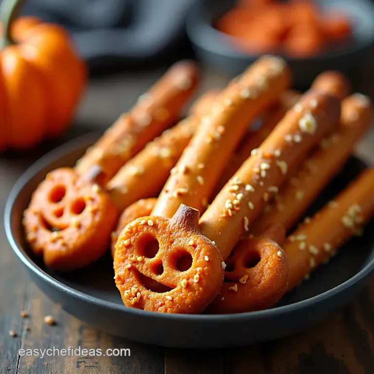 Pumpkin Patch Pretzel Sticks