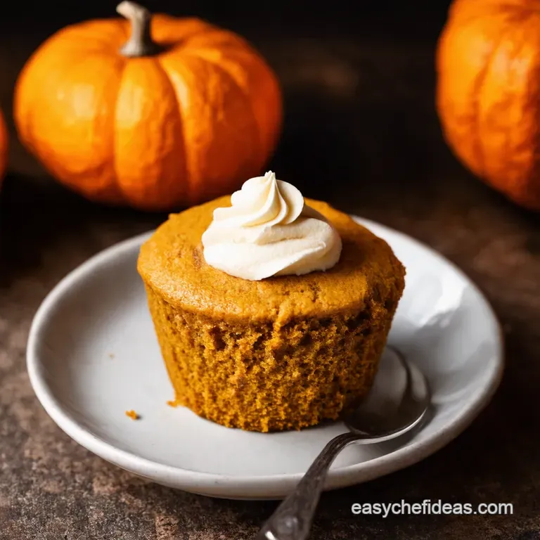 Pumpkin Spice Mug Cake Autumn in a Minute presentation
