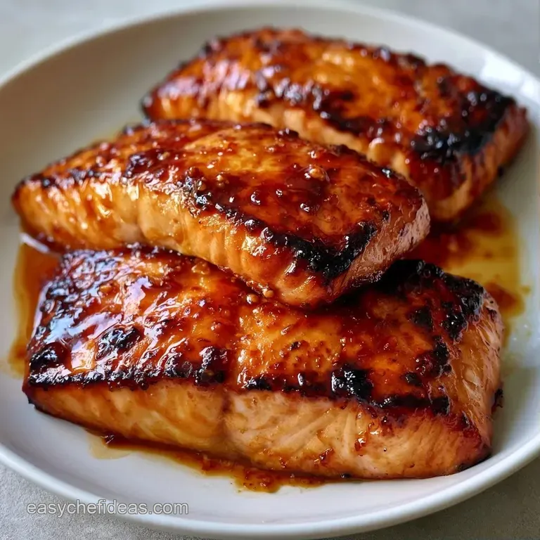 A perfectly seared pink salmon fillet on a bed of vibrant green asparagus with a bright lemon wedge on the side.