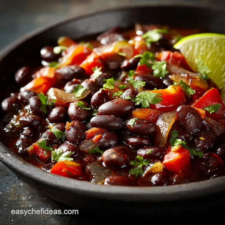 Quick and Easy Black Beans: Speedy Cuban Frijoles Negros in 25 Minutes presentation