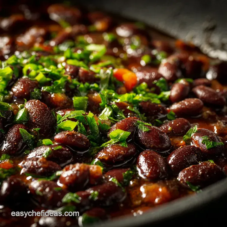 Quick and Easy Black Beans: Speedy Cuban Frijoles Negros in 25 Minutes