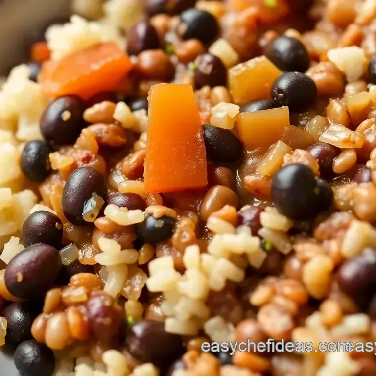Quick Black Beans & Rice Delight