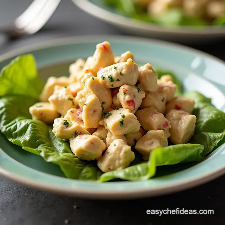 The Ultimate No Fuss Canned Chicken Salad Proper Posh Proper Quick