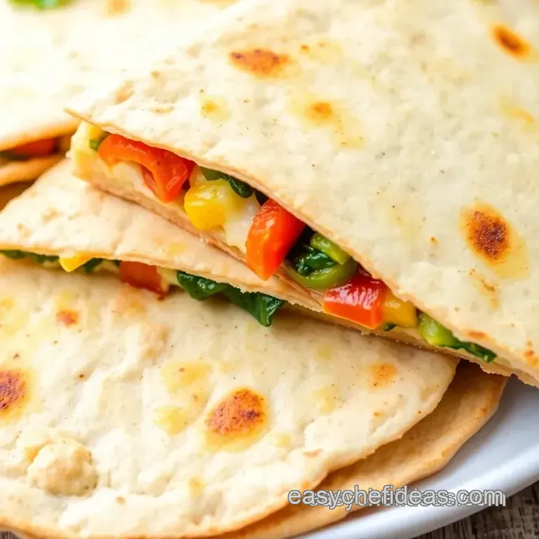 Quick Cheesy Quesadillas for Picky Eaters presentation
