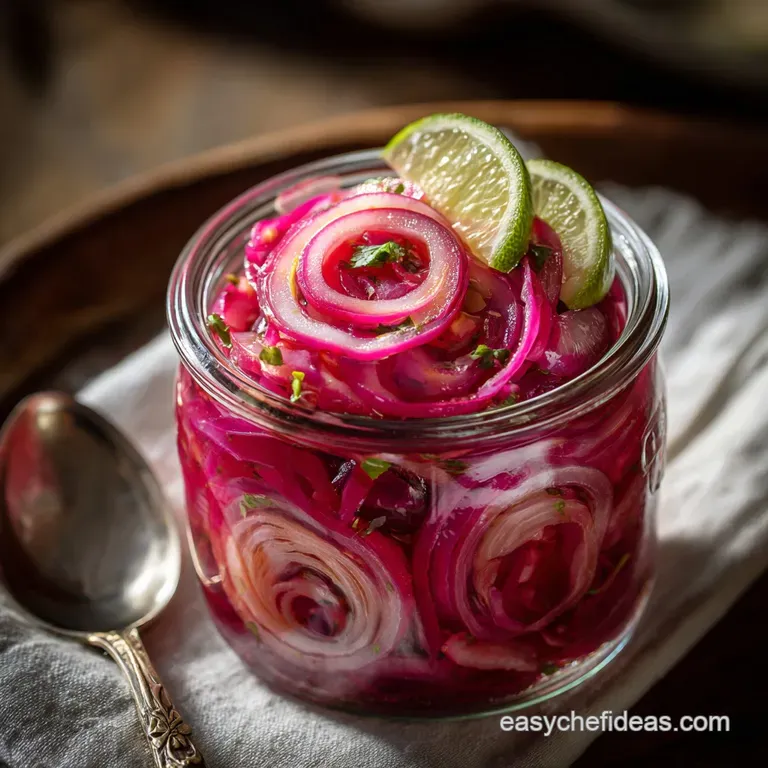Vibrant Versatile Quick Pickled Red Onions Ready in a Flash