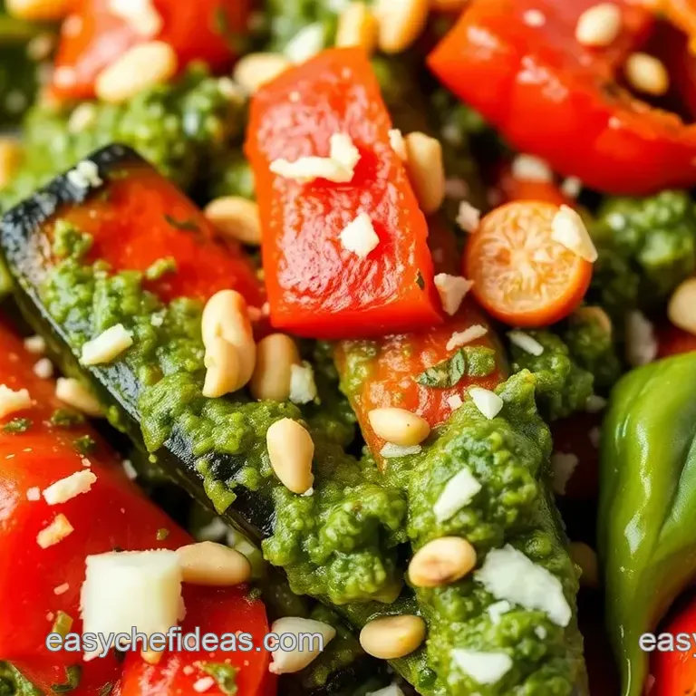 Quick Pesto Langostino Zucchini Delight