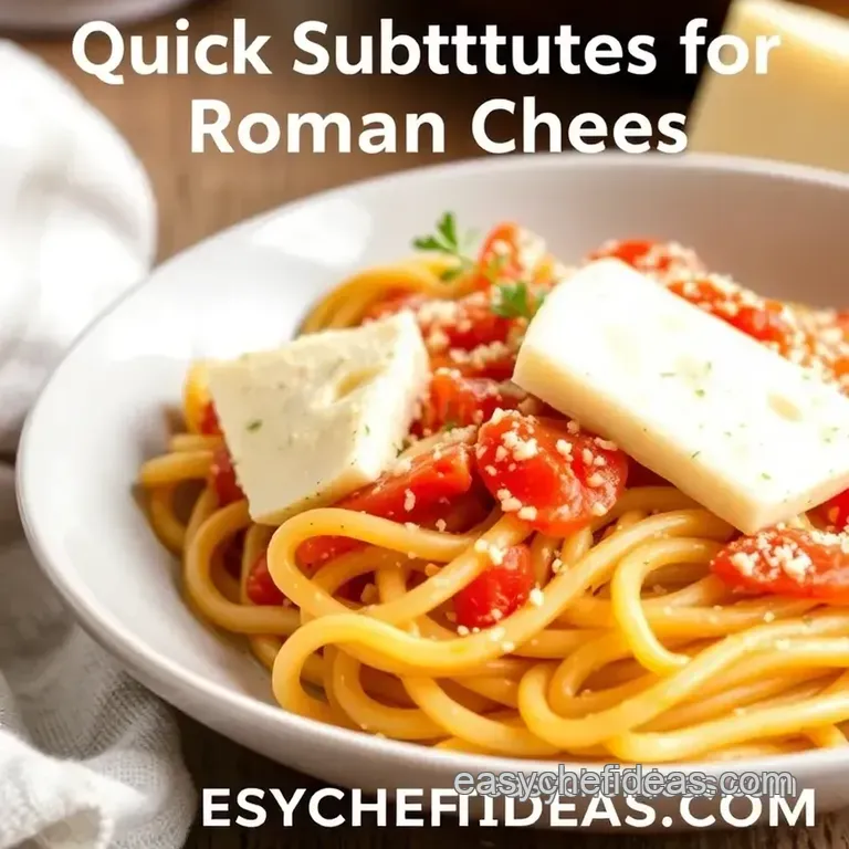 Quick Substitutes for Romano Cheese presentation