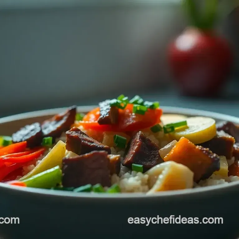 Rainbow Bibimbap: Korean Mixed Rice Bowl
