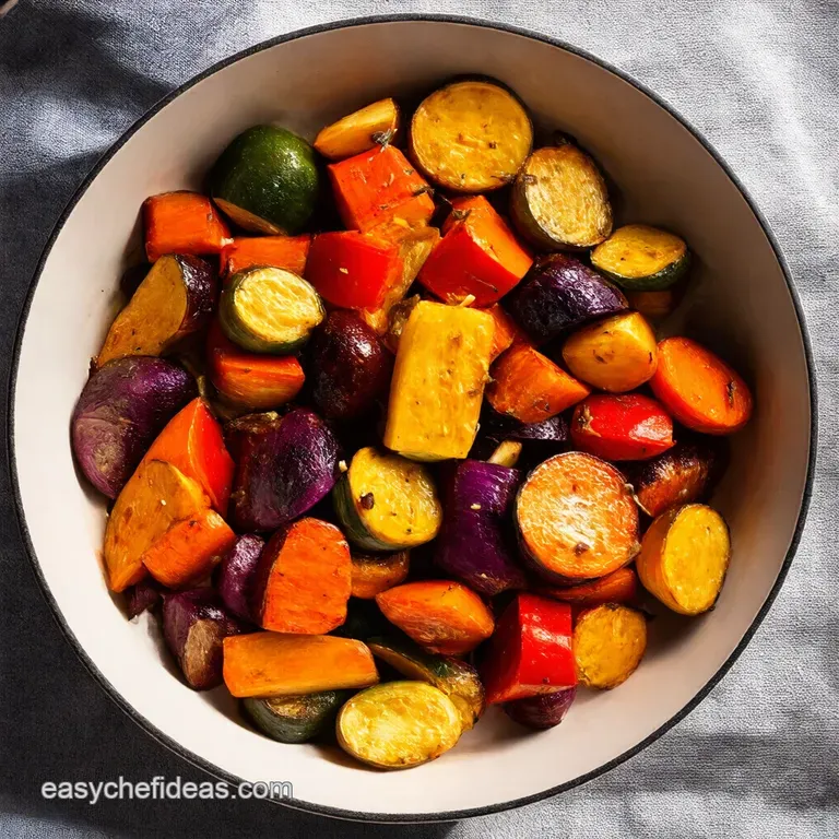 Rainbow Roasted Vegetables A Celebration of Flavor