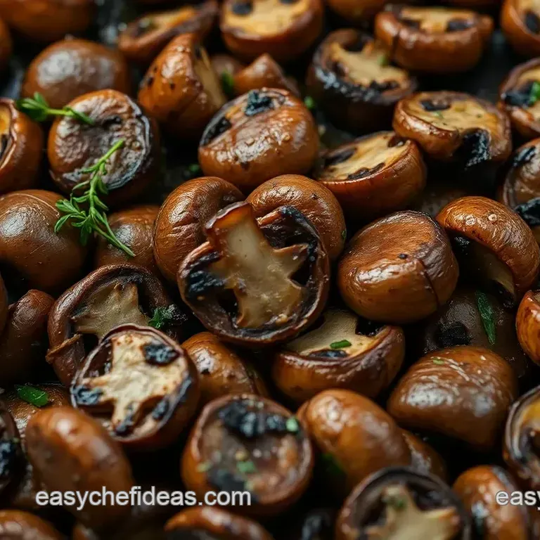 Roasted Garlic Herb Mushrooms: A Savory Delight from the Oven