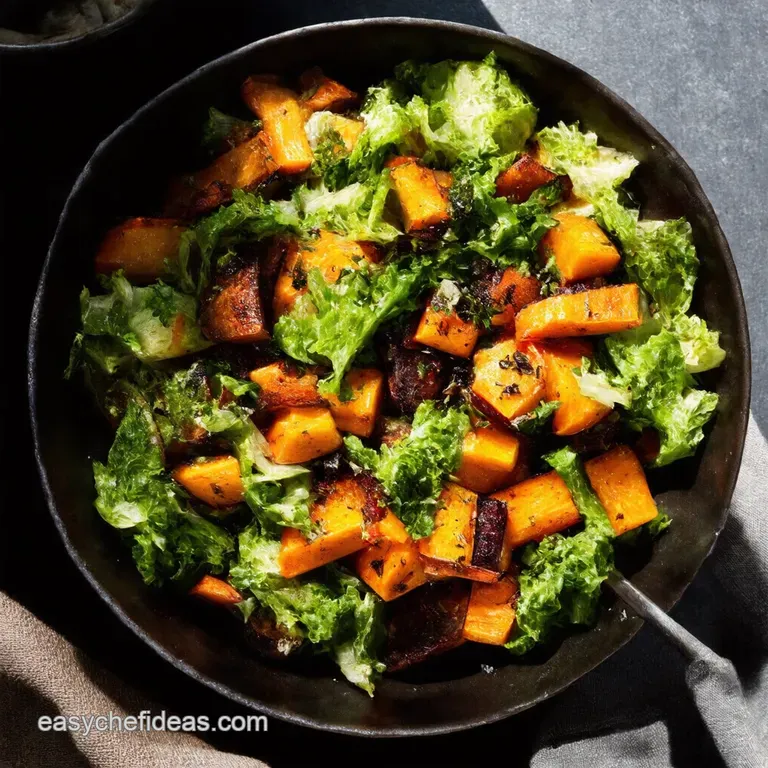 Roasted Root Vegetable Salad with Pomegranate Feta