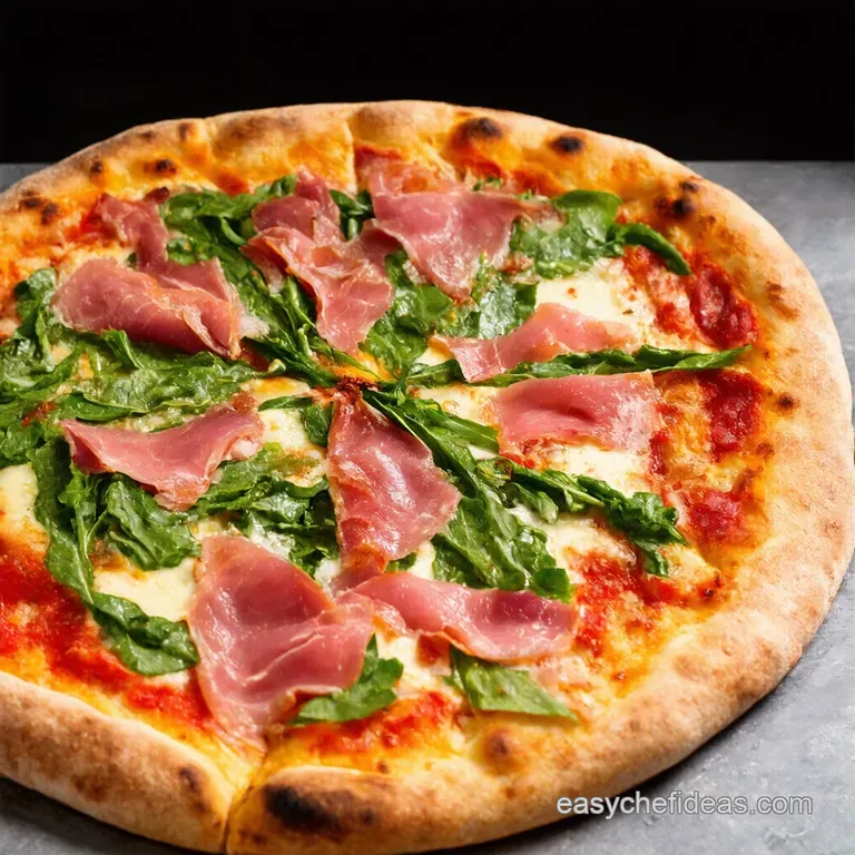 Rocket Man Pizza Arugula Prosciutto Perfection