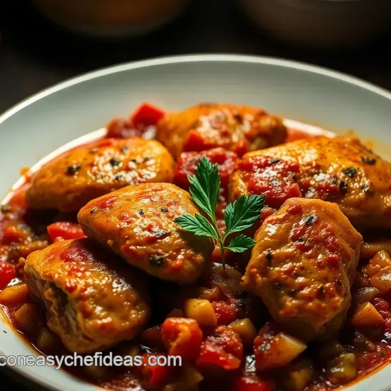Rustic Chicken Cacciatore: A Hearty Italian Classic Recipe