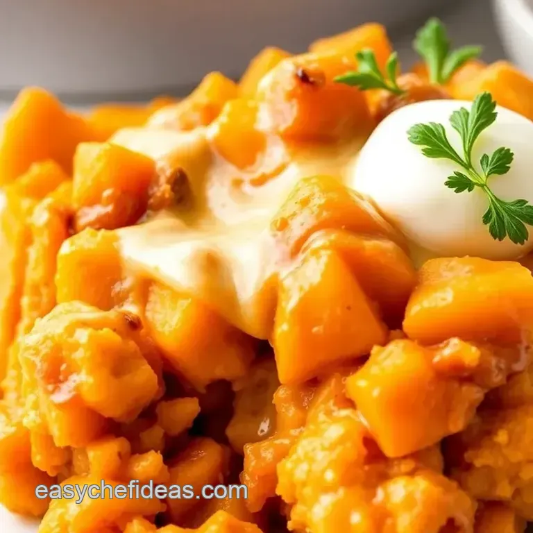 Ruth Chris Sweet Potato Casserole Delight presentation